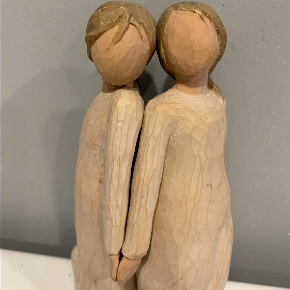 From the Willow Tree collection this is the “Two Alike” collection. Sz 5.5” - Picture 3 of 10